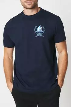 Футболка со значком Debenhams, темно-синий