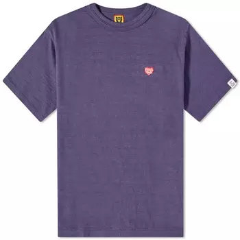 Футболка со значком Human Made в виде сердца