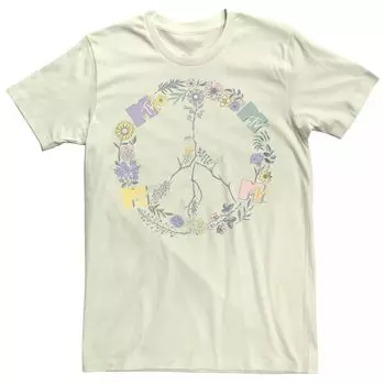 Футболка со знаком мира MTV Floral & Vines для юниоров Licensed Character