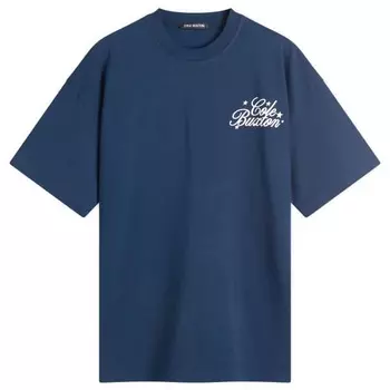 Футболка со звездами и засечками Cole Buxton, синий