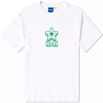 Футболка со звездой Lo-Fi, белый