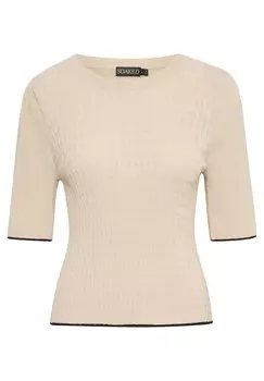 Футболка Soaked in Luxury, бежевый