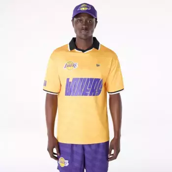 Футболка Soccer LA Lakers NBA New Era, светло-желтый
