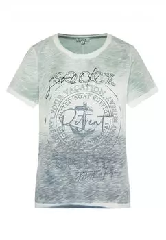 Футболка soccx Rock the Boat', синий