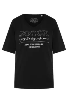 Футболка Soccx Shirt, черный
