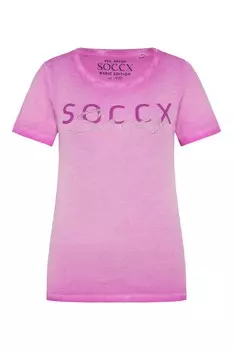 Футболка Soccx Shirt, фиолетовый