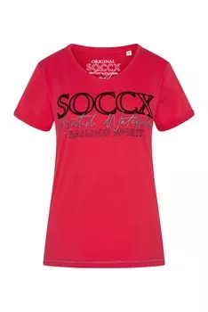 Футболка Soccx Shirt, красный