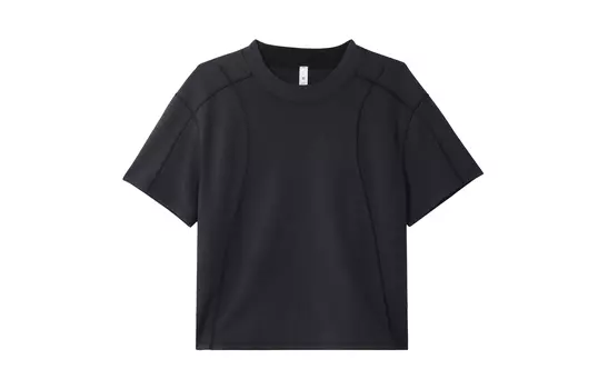 Футболка Softstreme Set in Sleeve женская Lululemon, Blue Powder