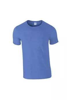 Футболка Softstyle «Хезер» Gildan, синий
