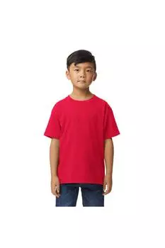 Футболка Softstyle средней плотности Gildan, красный