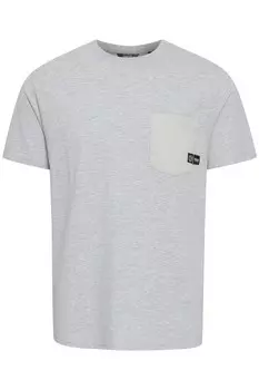 Футболка !Solid BASTO, светло-серый