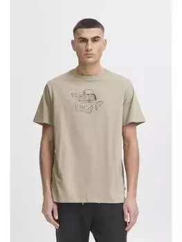 Футболка !SOLID, бежевый