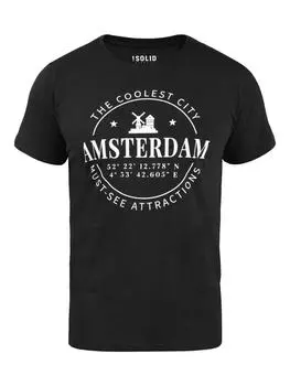 Футболка !SOLID, черный