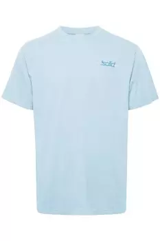 Футболка !Solid EMMIT, светло-синий