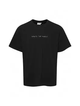 Футболка !Solid Hammad, черный