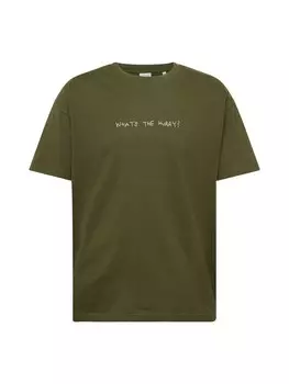 Футболка !Solid Hammad, хаки