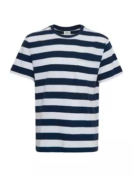 Футболка !Solid IKO, темно-синий/белый