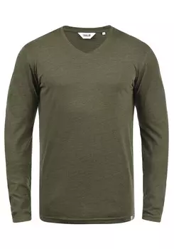 Футболка !SOLID Langarm, зеленый
