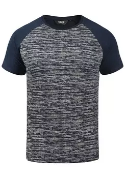 Футболка !Solid Mevio, синий