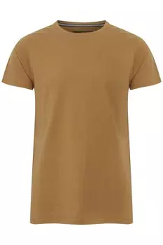 Футболка !Solid PEKO, коричневый