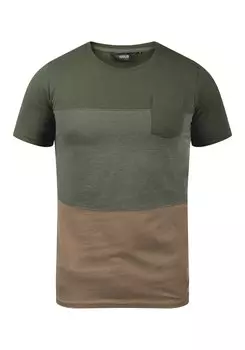 Футболка !SOLID Rundhals, зеленый