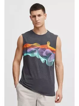 Футболка !SOLID, серый