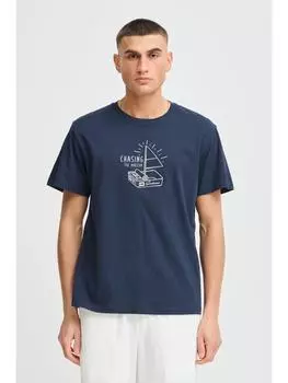 Футболка !SOLID, синий