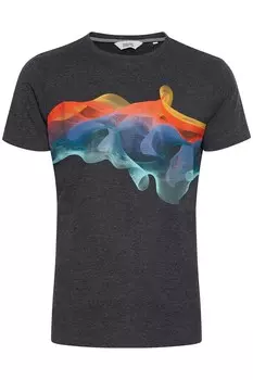 Футболка !Solid, темно-серый