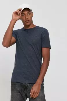 Футболка Solid, темно-синий