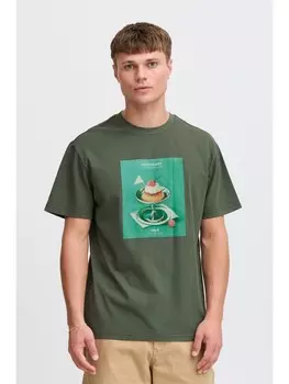 Футболка !SOLID, зеленый