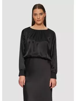 Футболка sOliver BLACK LABEL langarm, черный