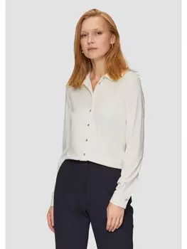 Футболка sOliver BLACK LABEL langarm, кремовый