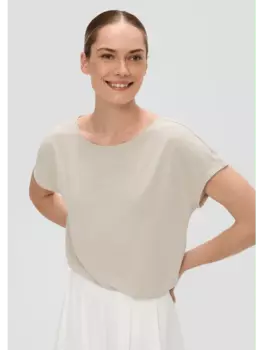 Футболка sOliver BLACK LABEL rmellos, бежевый