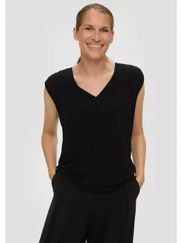 Футболка sOliver BLACK LABEL rmellos, черный