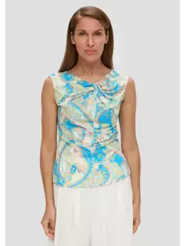 Футболка sOliver BLACK LABEL rmellos, кремовый