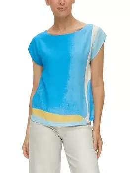 Футболка sOliver BLACK LABEL, синий