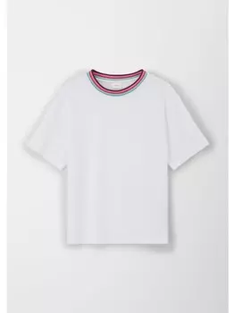 Футболка sOliver kurzarm, белый