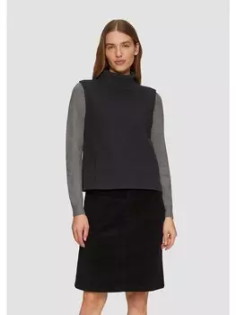 Футболка sOliver Sweatshirt kurzarm, черный
