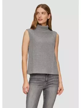 Футболка sOliver Sweatshirt kurzarm, серый