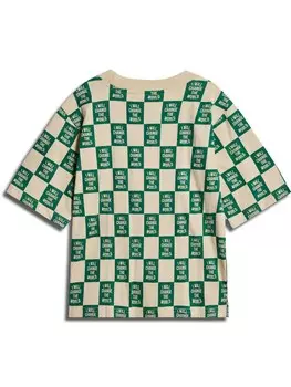 Футболка Sometime Soon, экрю/зеленый