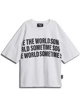 Футболка SOMETIME SOON, белый