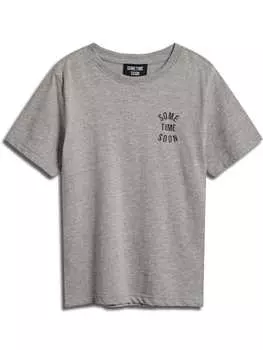 Футболка Sometime Soon, цвет light grey melange