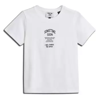 Футболка SOMETIME SOON Dimas, белый