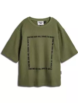Футболка SOMETIME SOON, оливковый