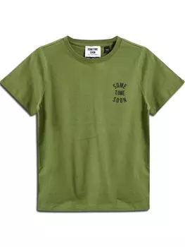 Футболка SOMETIME SOON Revolution, оливковый