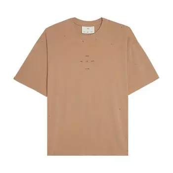 Футболка Song For The Mute Song for the Mute Logo Oversized 'Tan', загар