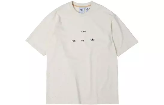 Футболка Song For The Mute X Sftm Joint Series унисекс белая Adidas Originals, белый