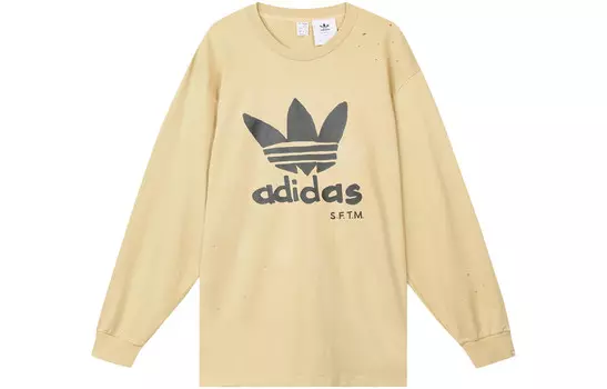 Футболка Song For The Mute X унисекс желтая Adidas Originals, желтый