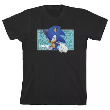 Футболка Sonic Frontiers Sonic для мальчиков 8–20 лет с графикой Licensed Character