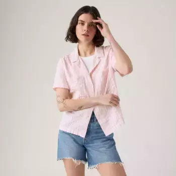 Футболка Сонни Кэмп Levi's, цвет Christie Plaid Light - Pink